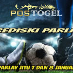 Prediksi Parlay Jitu 7 dan 8 Januari 2023