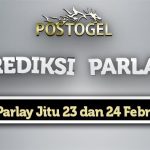 Prediksi Parlay Jitu 23 dan 24 Februari 2024